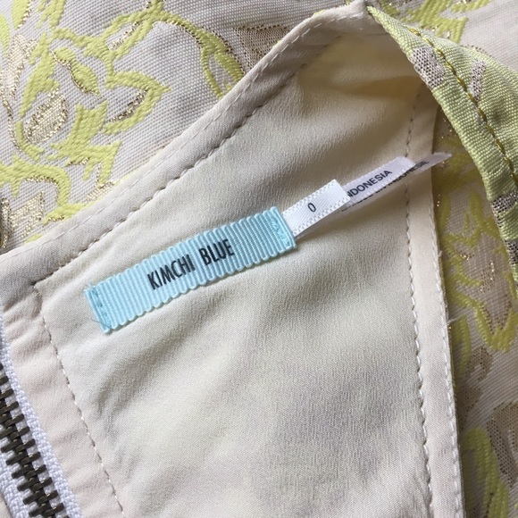 Urban Outfitters Yellow Kimchi Blue dress -size 0 - Picture 6 of 6